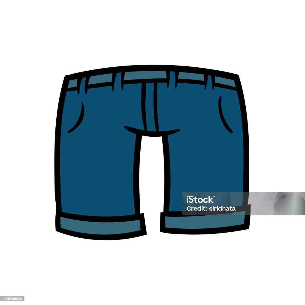 Ilustración de Pantalones De Jeans De Dibujos Animados Vector Ilustración y  más Vectores Libres de Derechos de Arte - iStock