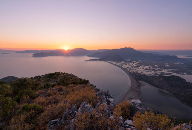 istock Iztuzu beach with Dalyan Delta, Lycia, Turkey 915944180