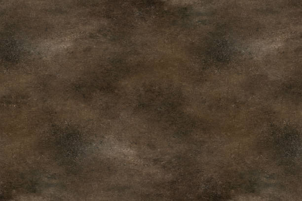 Abstract dark brown cement background, vintage grunge texture. - fotografia de stock