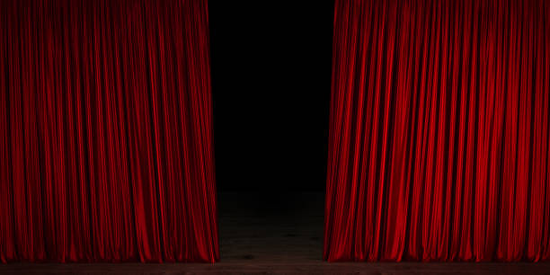 istock Red Theater Curtain 915974954