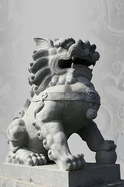 Photo of Oriental stone lion