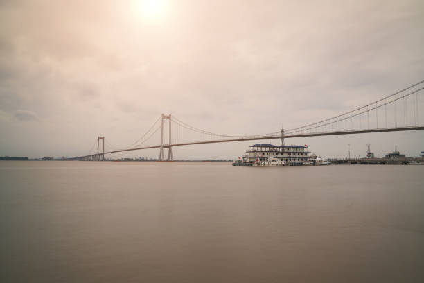 istock The cable bridge in China 915978040