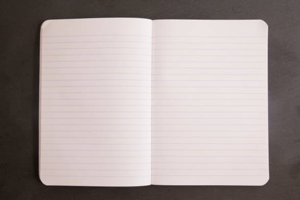 istock Blank Notebook Paper on a Chalkboard Background 915981110