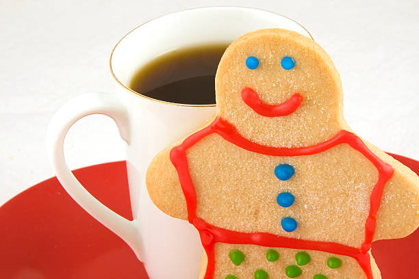 Sugar Cookie and Coffee stock photo