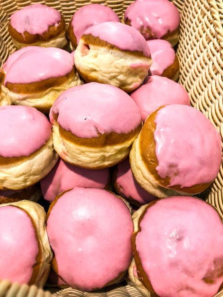 istock Fresh delicious sweet Berliners 915981550