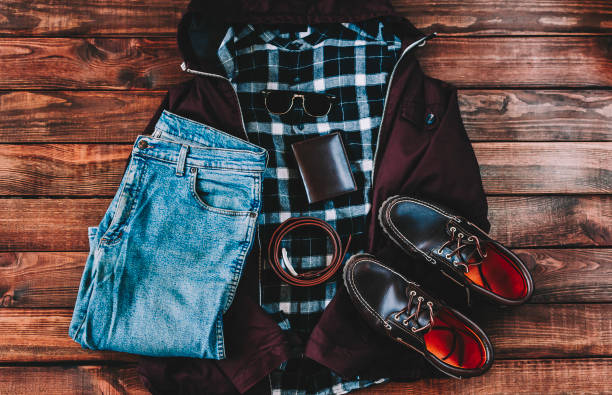 istock Man Autumn Outfit 915981848