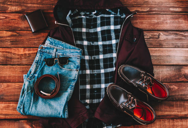 istock Man Autumn Outfit 915983990