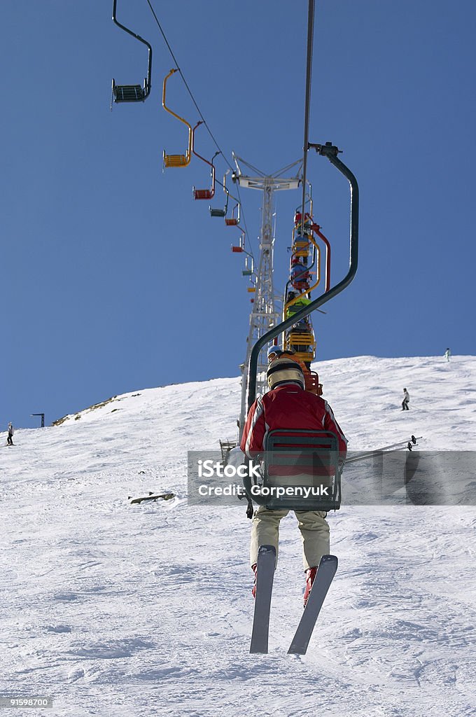 스키복 리프트 - 로열티 프리 겨울 스톡 사진