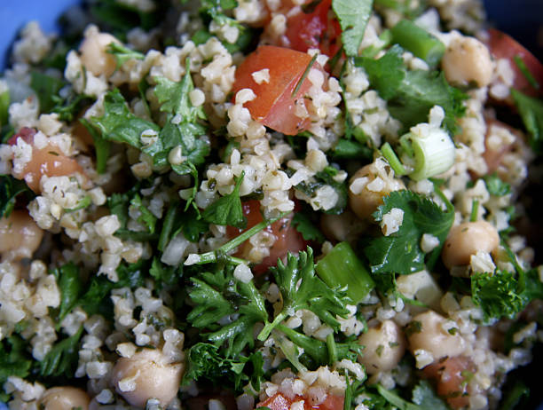 Tabouli 샐러드 스톡 사진