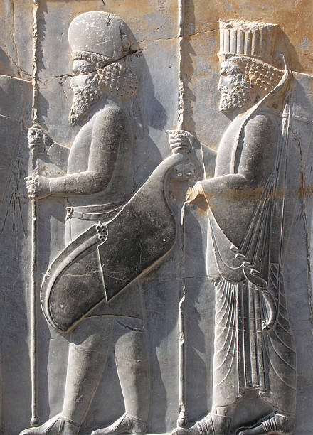istock Bas-relief of soldiers at Persepolis 91598978
