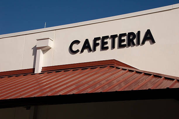 istock Cafeteria Sign at a High School 91599050