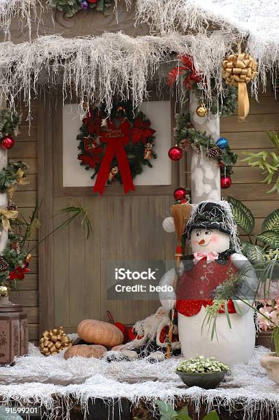 Christmas Decoration Stock Photo - Download Image Now - Christmas, Door, Bubble