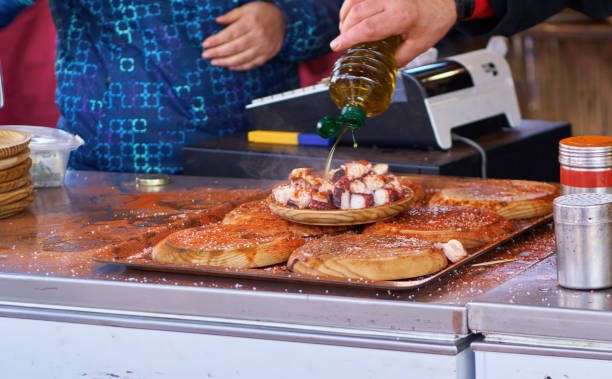 istock Preparing the fair-style octopus - Catalonia 915992722