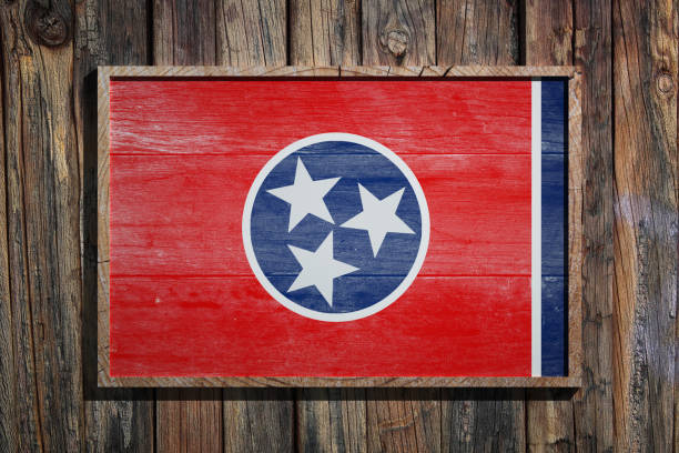 istock Wooden Tennessee flag 916004046