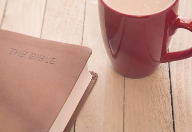 istock Personal Bible Study with a Cup of Coffee 916008308