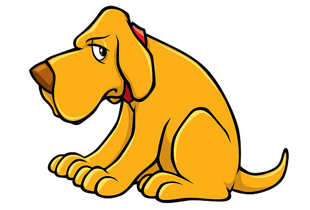 Dog vector art illustration