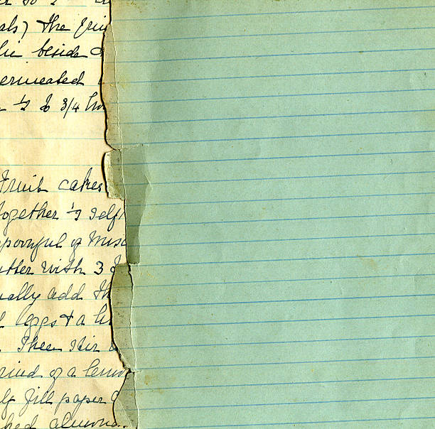 istock Old grunge paper with lines 91601251