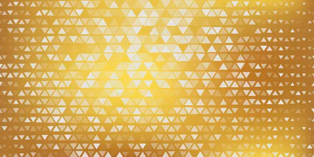 Vector illustration of Golden abstract background