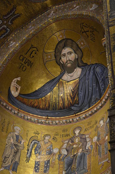 istock Interior of Duomo di Monreale, Sicily 916033156