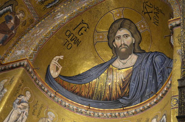 istock Interior of Duomo di Monreale, Sicily 916033174