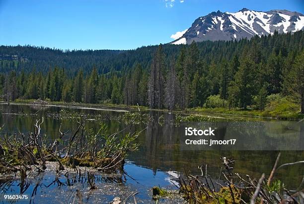 Monte Parque Nacional Lassen - Fotografias de stock e mais imagens de Acampar - Acampar, Ao Ar Livre, Califórnia