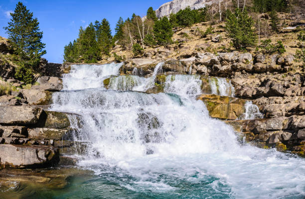 istock Waterfall in Spring in Ordesa, The Pyrenees, Spain 916038788