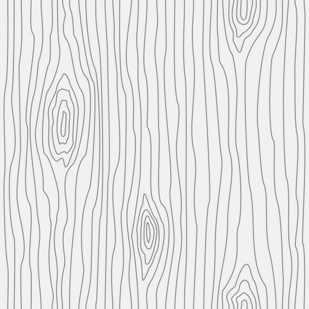 Wood grain texture. Seamless wooden pattern. Abstract line background Wood grain texture. Seamless wooden pattern. Abstract line background. Vector illustration oak wood grain stock illustrations