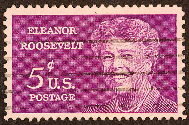 eleanor roosevelt de la firma - eleanor fotografías e imágenes de stock