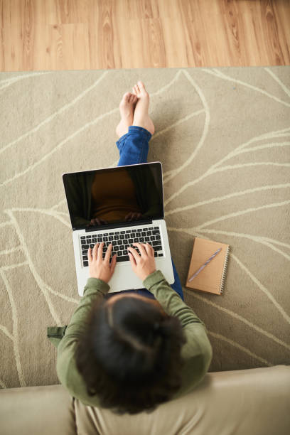 istock Woman with laptop 916048882