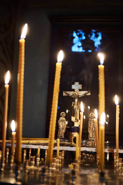 istock candles in orthodox church 916060706
