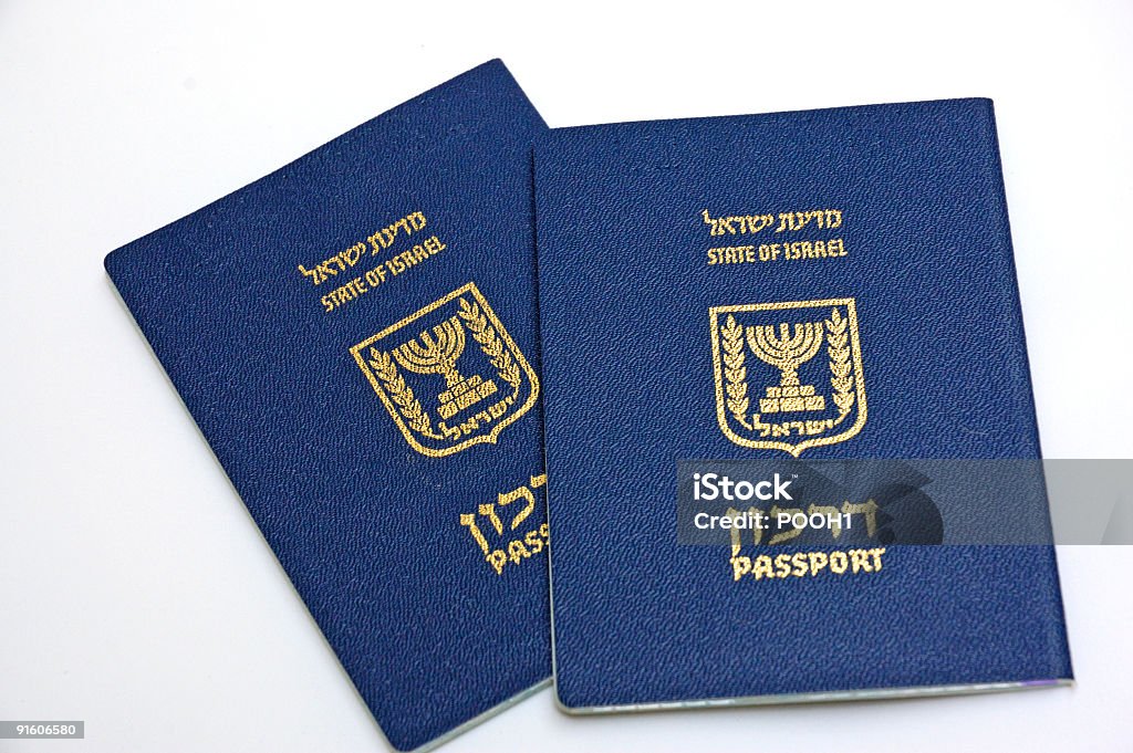 Passaportes de cidadão de Israel - Foto de stock de Israel royalty-free