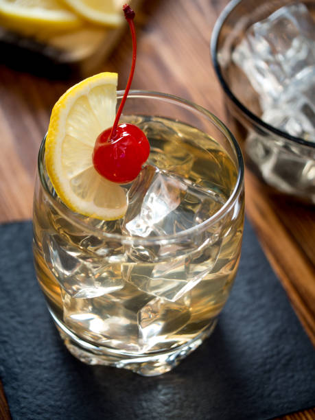 istock Glass of whiskey sour cocktail 916068954