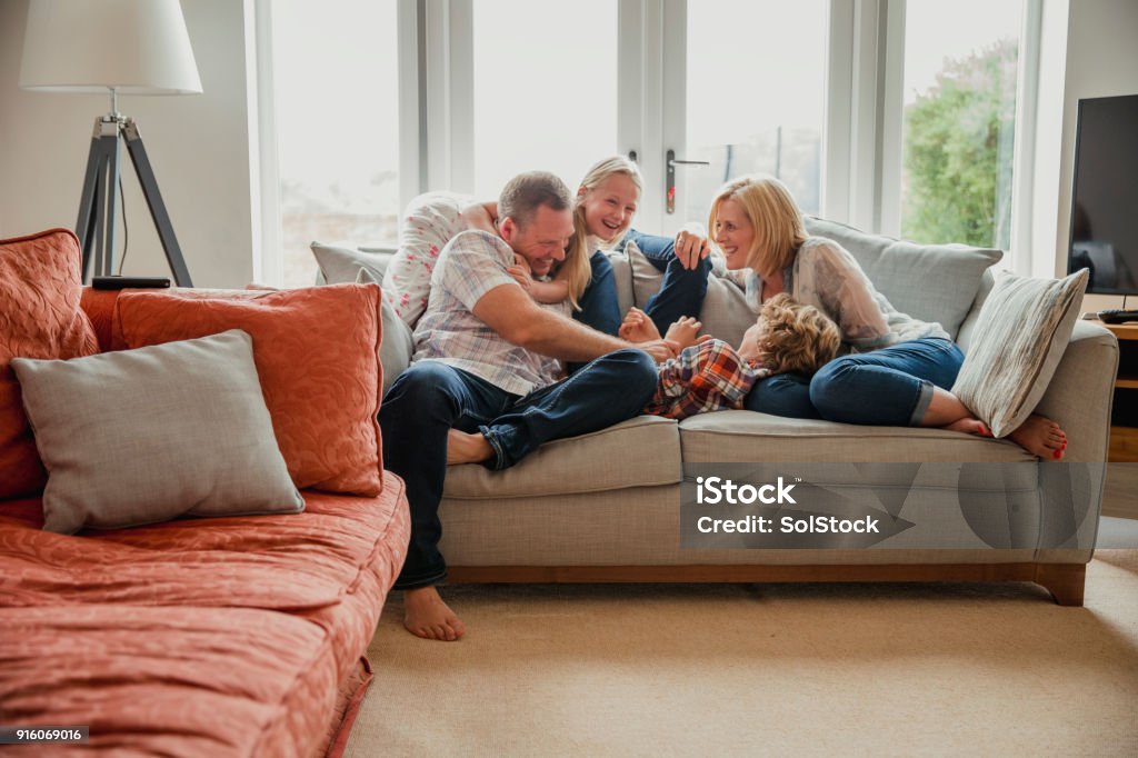 Verbringen Sie Zeit mit der Familie - Lizenzfrei Familie Stock-Foto