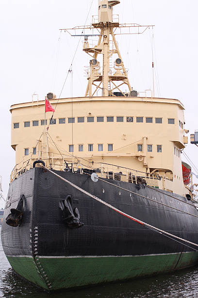 istock ice-breaker in port 91607128