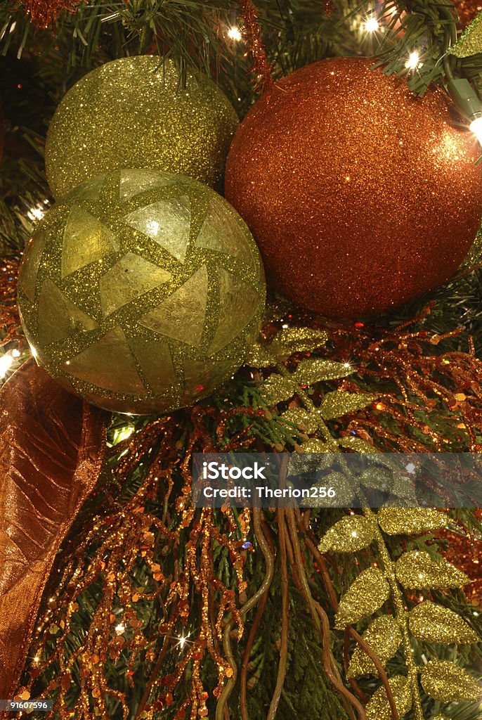 Árvore de Natal e decorações II - Royalty-free Bola de Árvore de Natal Foto de stock