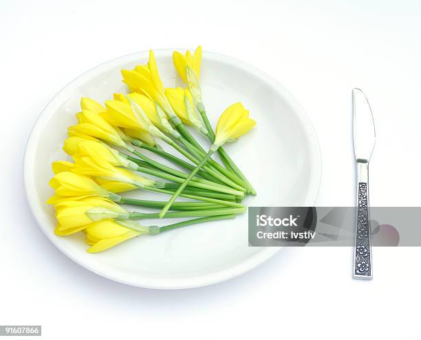 Foto de Crocuses Para O Jantar e mais fotos de stock de Abstrato - Abstrato, Amarelo, Açafrão