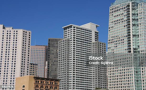 Centrum San Francisco 2 - zdjęcia stockowe i więcej obrazów Architektura - Architektura, Bank, Bez ludzi