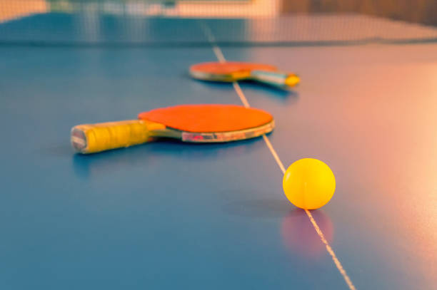 istock sports competitions in table tennis. 916096804
