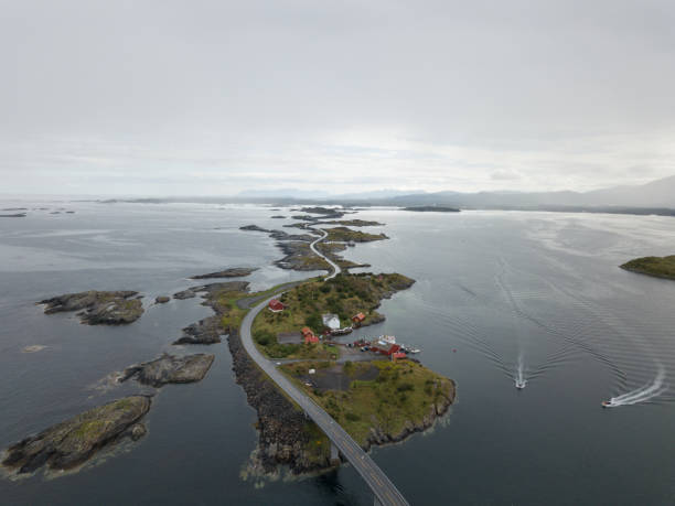 istock Storseisundet Bridge, Atlantic Ocean Road Norway 916097520