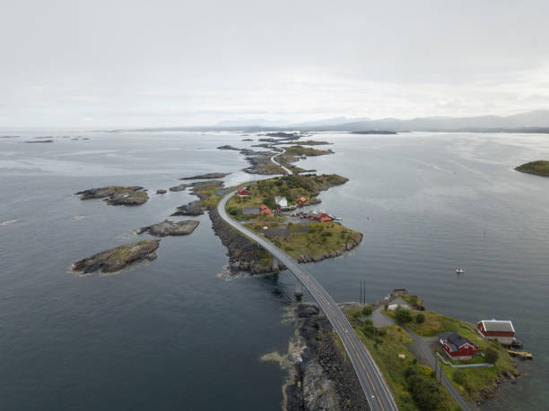 istock Storseisundet Bridge, Atlantic Ocean Road Norway 916097532