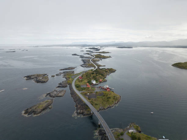 istock Storseisundet Bridge, Atlantic Ocean Road Norway 916097550