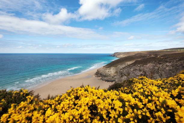 istock St. Agnes Chapel Porth Beach United Kingdom 916101064