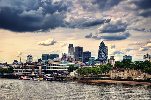 London Skyline UK taken in 2015
