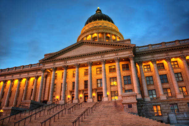 istock Salt Lake City Sunset 916102838