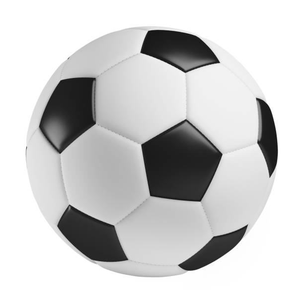 istock soccer ball, 3d rendered illustration, clipping path included 916117228
