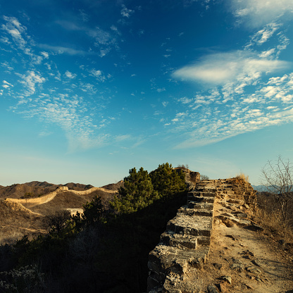 The Great Wall at hebei of china