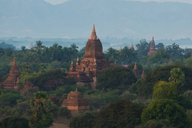 istock View to the ancient temples in Bagan, Myanmar 916132790