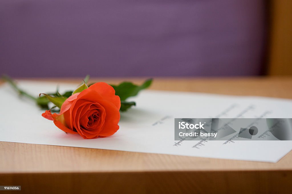 love letter - Lizenzfrei Brief - Dokument Stock-Foto