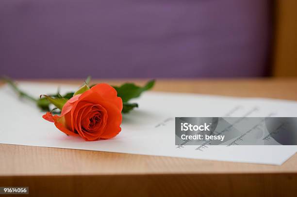 Love Letter Stockfoto und mehr Bilder von Brief - Dokument - Brief - Dokument, Nachttisch, Nahaufnahme