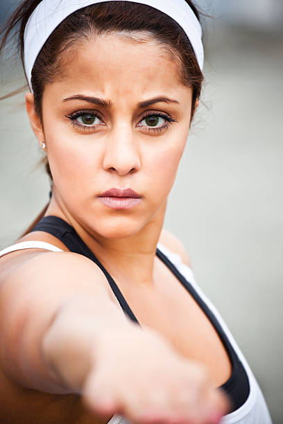 istock Sporty woman 91614336
